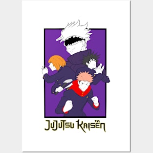 Jujutsu Kaisen Posters and Art